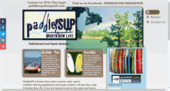 Desktop Screenshot of paddlesupok.com