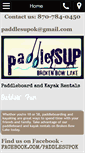 Mobile Screenshot of paddlesupok.com